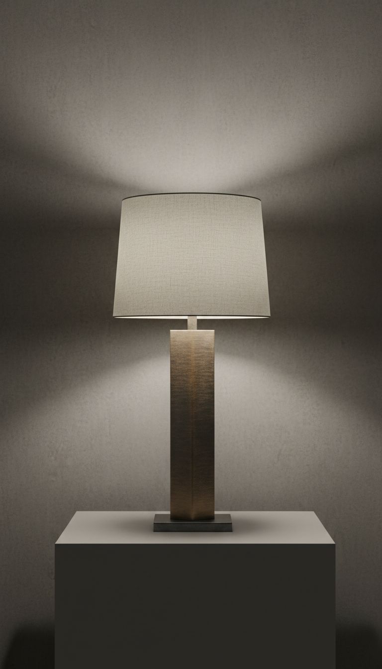 Ashen Bronze Table Lamp